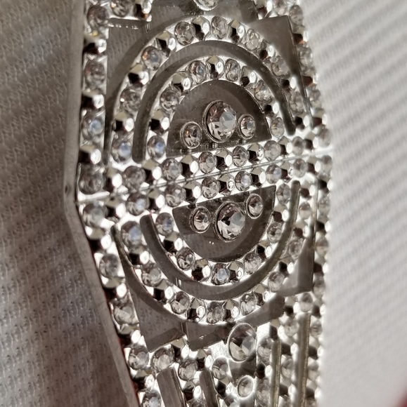 Crystal Encrusted Statement Necklace/Broach - Picture 10 of 17